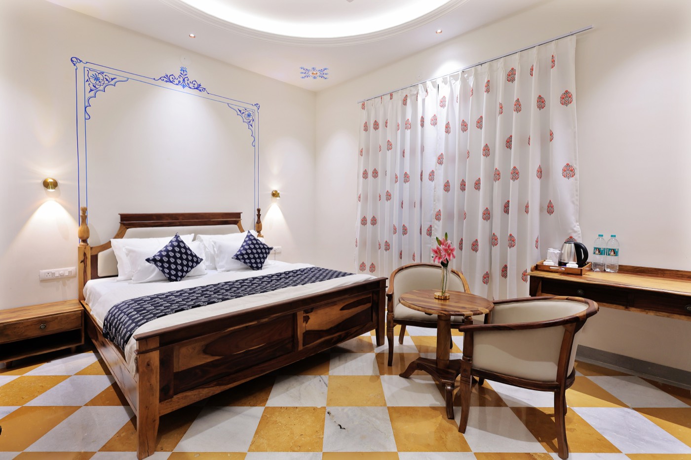 Heritage Suite carved bed